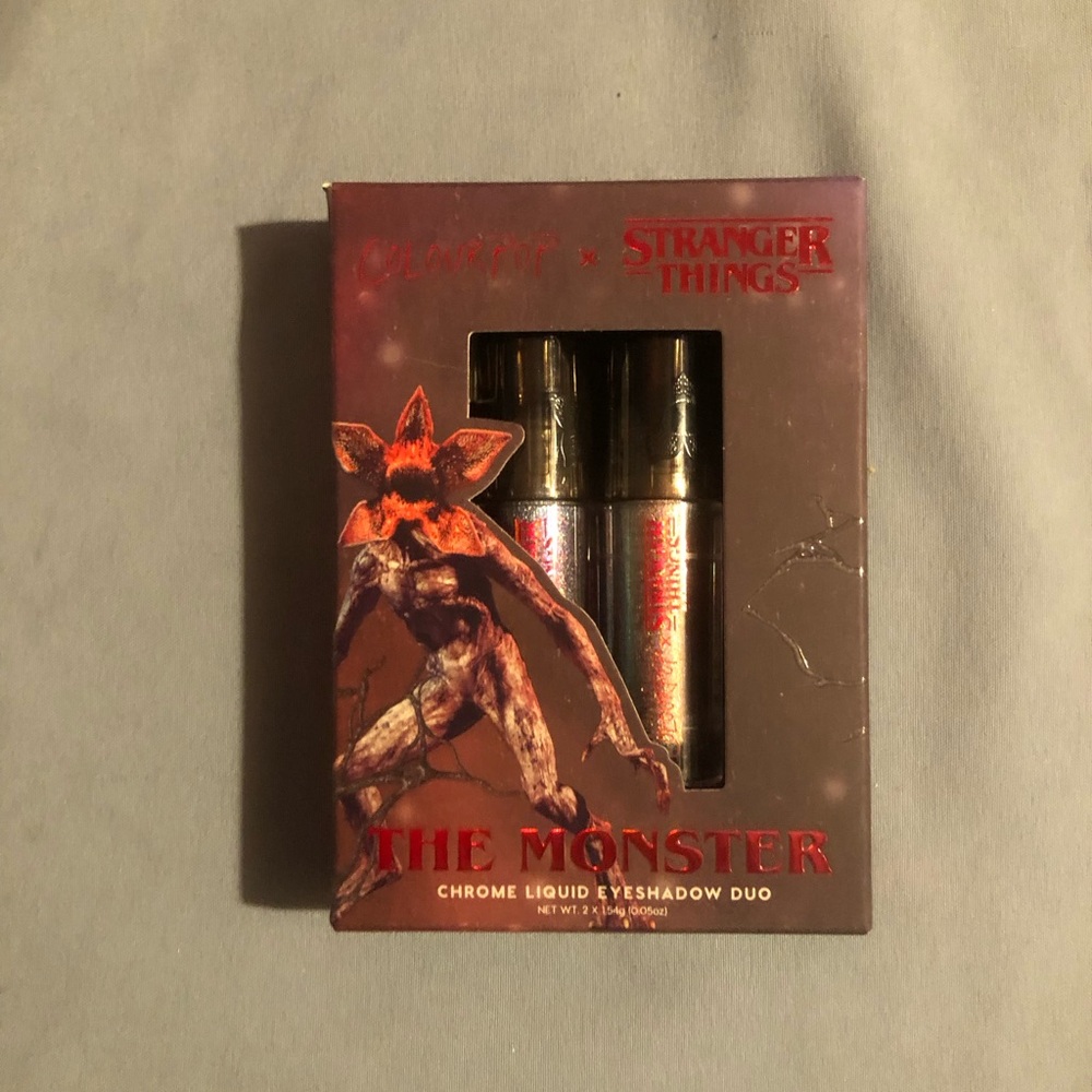 Stranger things Colourpop Liquid Eyeshadow Set